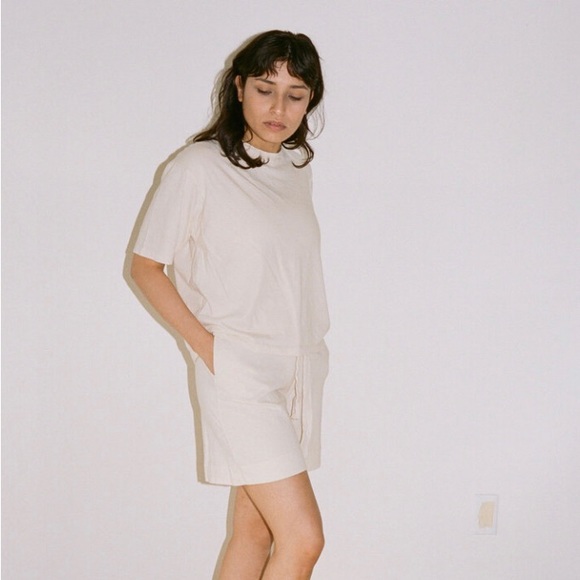 Pansy Gym Short and Crop Top in Sweet Potato Matching Set - Picture 6 of 6